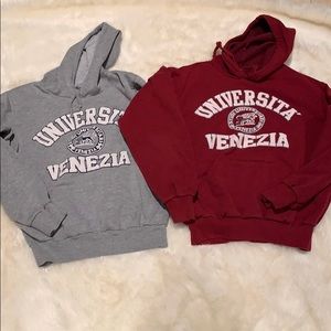 Two Venice Universita Venezia Small Hoodies